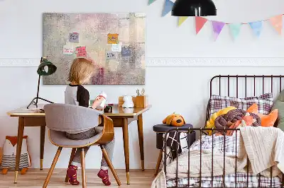 Magnetinė rašymo lenta tapybiškos abstrakcijos dizaino