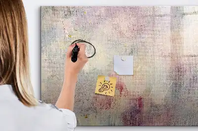 Magnetinė rašymo lenta tapybiškos abstrakcijos dizaino