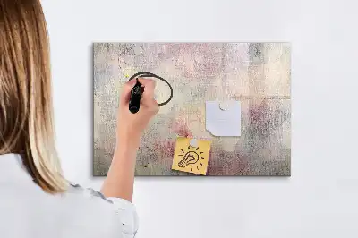 Magnetinė rašymo lenta tapybiškos abstrakcijos dizaino