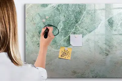 Magnetinė piešimo lenta su marmuro rašto paviršiumi