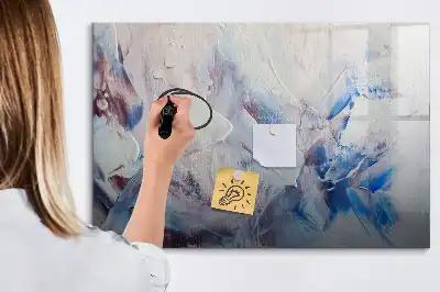 Magnetinė piešimo lenta Teptuko potėpiai