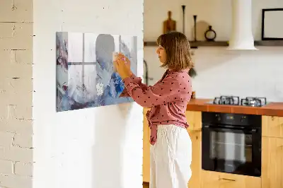 Magnetinė piešimo lenta Teptuko potėpiai