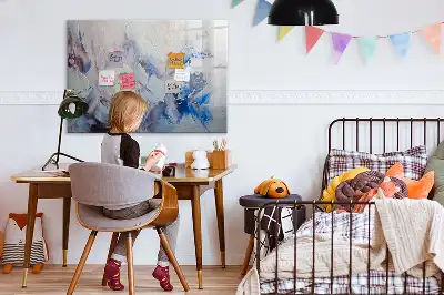 Magnetinė piešimo lenta Teptuko potėpiai