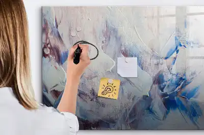 Magnetinė piešimo lenta Teptuko potėpiai
