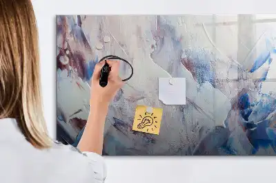 Magnetinė piešimo lenta Teptuko potėpiai