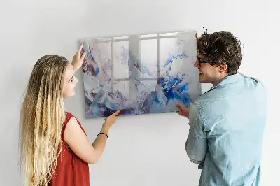 Magnetinė piešimo lenta Teptuko potėpiai