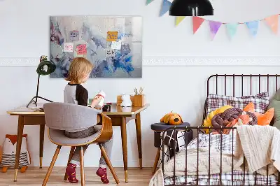 Magnetinė piešimo lenta Teptuko potėpiai