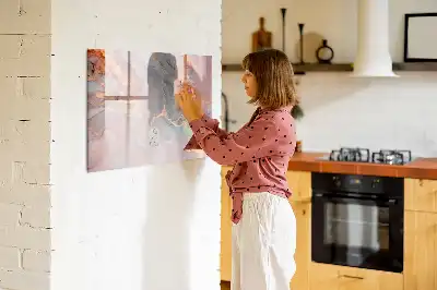 Magnetinė rašymo lenta dekoratyvinio marmuro rašto