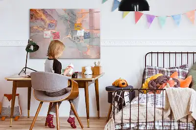 Magnetinė rašymo lenta dekoratyvinio marmuro rašto