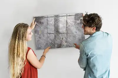 Magnetinė rašymo lenta su marmuro raštu