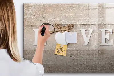 Magnetinė piešimo lenta meilės tekstas