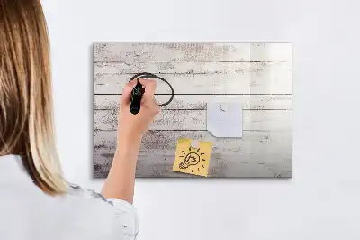 Magnetinė rašymo lenta Medinių lentų raštas