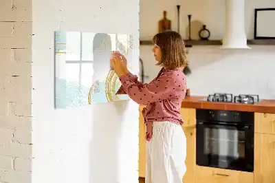 Magnetinė piešimo lenta dekoratyvinio rašto