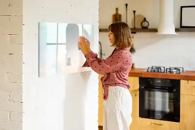 Magnetinė rašymo lenta akvarelinio marmuro rašto