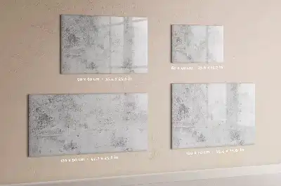 Magnetinė rašymo lenta betono sienos dizaino