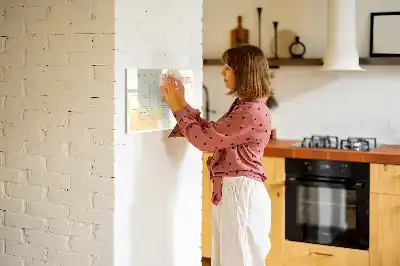 Magnetinė rašymo lenta šeimos planuoklis