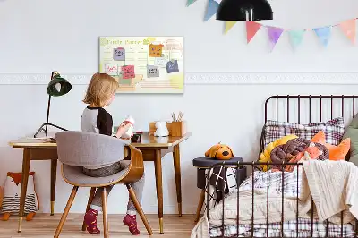 Magnetinė rašymo lenta šeimos planuoklis