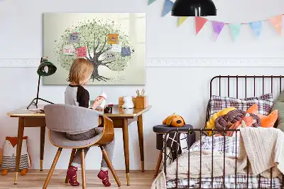 Magnetinė piešimo lenta didelis gamtos medis