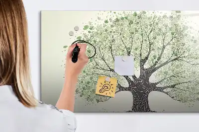 Magnetinė piešimo lenta didelis gamtos medis