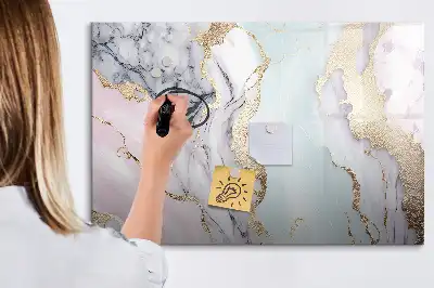Magnetinė rašymo lenta marmuro rašto