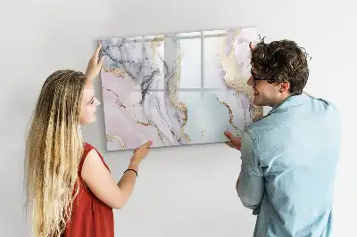 Magnetinė rašymo lenta marmuro rašto