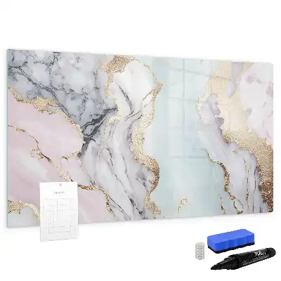 Magnetinė rašymo lenta marmuro rašto