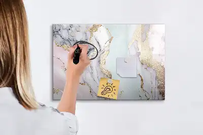 Magnetinė rašymo lenta marmuro rašto