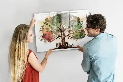 Magnetinė piešimo lenta Giminės medis