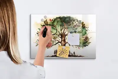 Magnetinė piešimo lenta Giminės medis