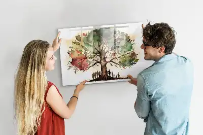 Magnetinė piešimo lenta Giminės medis