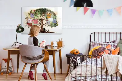 Magnetinė piešimo lenta Giminės medis