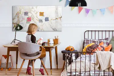 Magnetinė piešimo lenta dekoratyvinio marmuro rašto