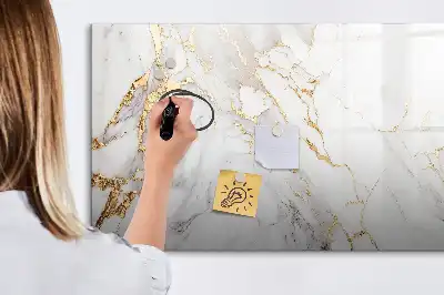 Magnetinė piešimo lenta dekoratyvinio marmuro rašto