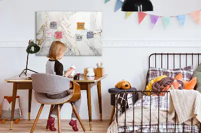 Magnetinė piešimo lenta dekoratyvinio marmuro rašto
