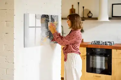 Magnetinė rašymo lenta marmuro rašto