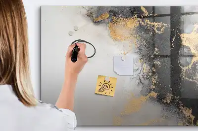 Magnetinė rašymo lenta marmuro rašto