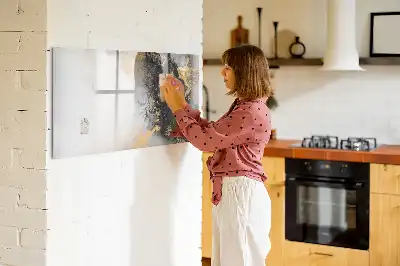 Magnetinė rašymo lenta marmuro rašto