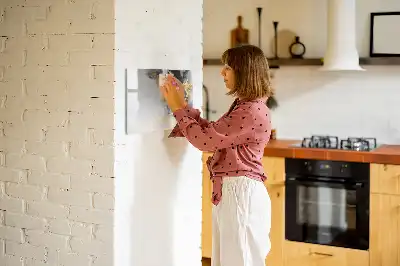 Magnetinė rašymo lenta marmuro rašto