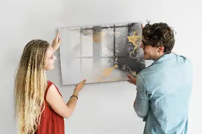 Magnetinė rašymo lenta marmuro rašto