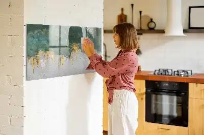Magnetinė piešimo lenta dekoratyvinio rašto