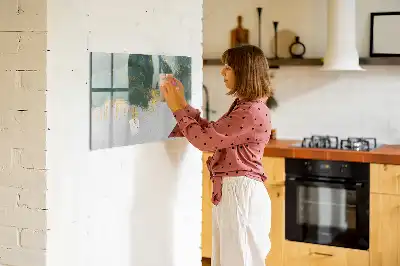 Magnetinė piešimo lenta dekoratyvinio rašto