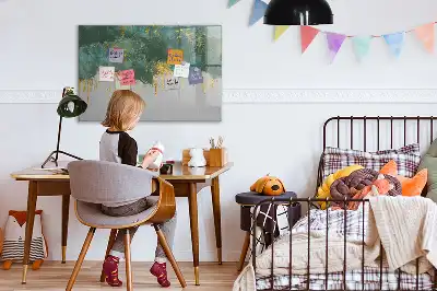 Magnetinė piešimo lenta dekoratyvinio rašto