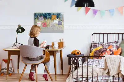 Magnetinė rašymo lenta dekoratyvinio rašto
