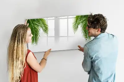 Magnetinė piešimo lenta palmės lapų dizaino