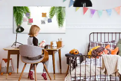 Magnetinė piešimo lenta palmės lapų dizaino