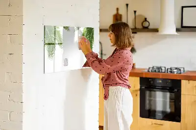 Magnetinė piešimo lenta palmės lapų dizaino