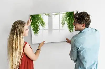 Magnetinė piešimo lenta palmės lapų dizaino