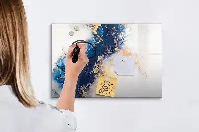 Magnetinė piešimo lenta su marmuro raštu