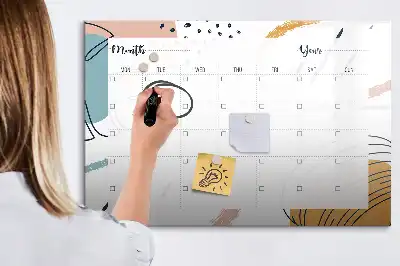 Magnetinė rašymo lenta verslo organizatorius