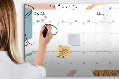 Magnetinė rašymo lenta verslo organizatorius